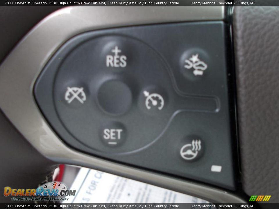 2014 Chevrolet Silverado 1500 High Country Crew Cab 4x4 Deep Ruby Metallic / High Country Saddle Photo #17