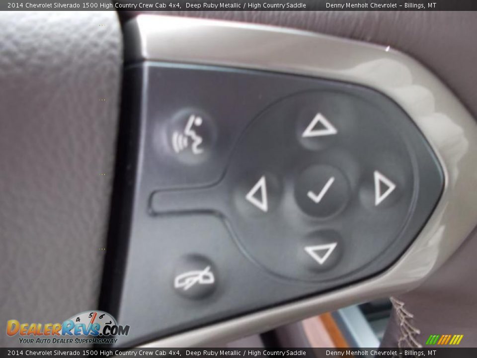 2014 Chevrolet Silverado 1500 High Country Crew Cab 4x4 Deep Ruby Metallic / High Country Saddle Photo #19