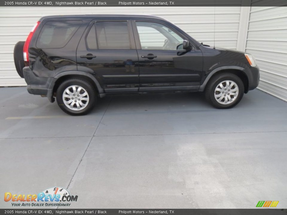 2005 Honda CR-V EX 4WD Nighthawk Black Pearl / Black Photo #3