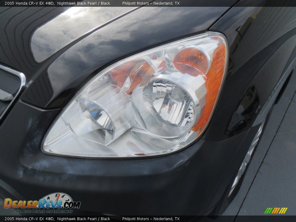 2005 Honda CR-V EX 4WD Nighthawk Black Pearl / Black Photo #9