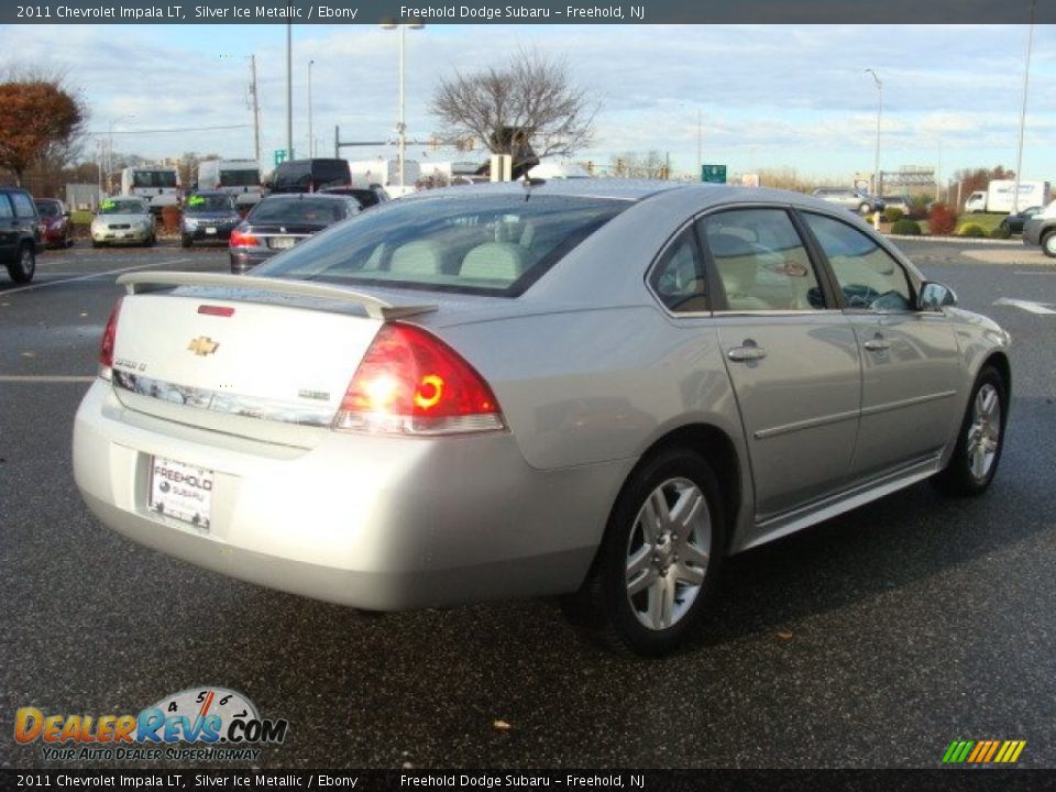 2011 Chevrolet Impala LT Silver Ice Metallic / Ebony Photo #4