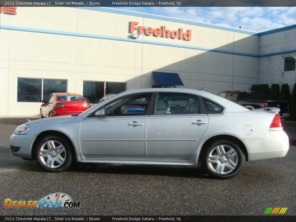 2011 Chevrolet Impala LT Silver Ice Metallic / Ebony Photo #8