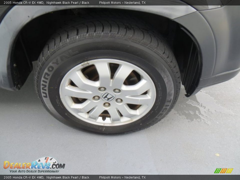 2005 Honda CR-V EX 4WD Nighthawk Black Pearl / Black Photo #15