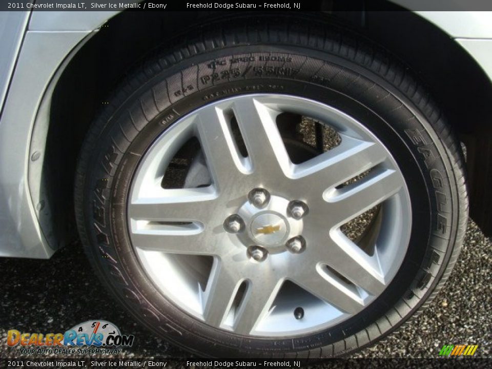 2011 Chevrolet Impala LT Silver Ice Metallic / Ebony Photo #9