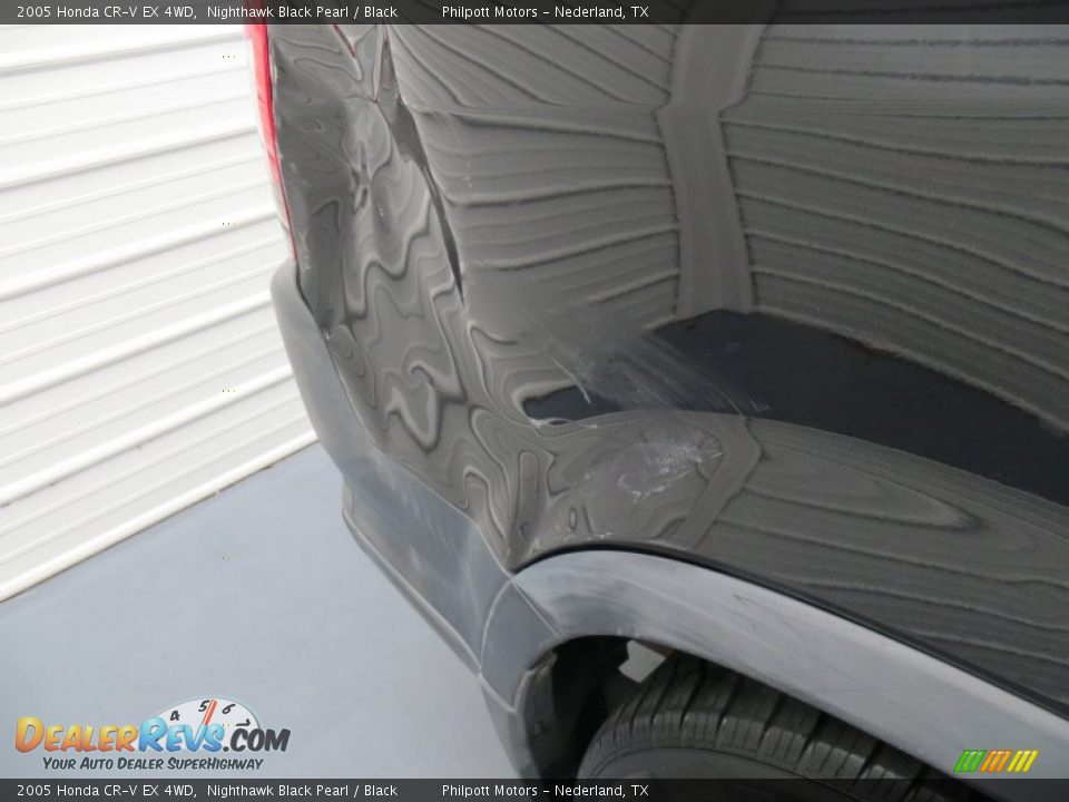 2005 Honda CR-V EX 4WD Nighthawk Black Pearl / Black Photo #16