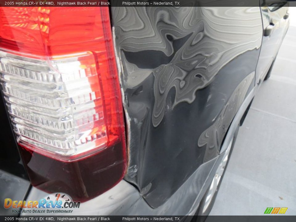 2005 Honda CR-V EX 4WD Nighthawk Black Pearl / Black Photo #17