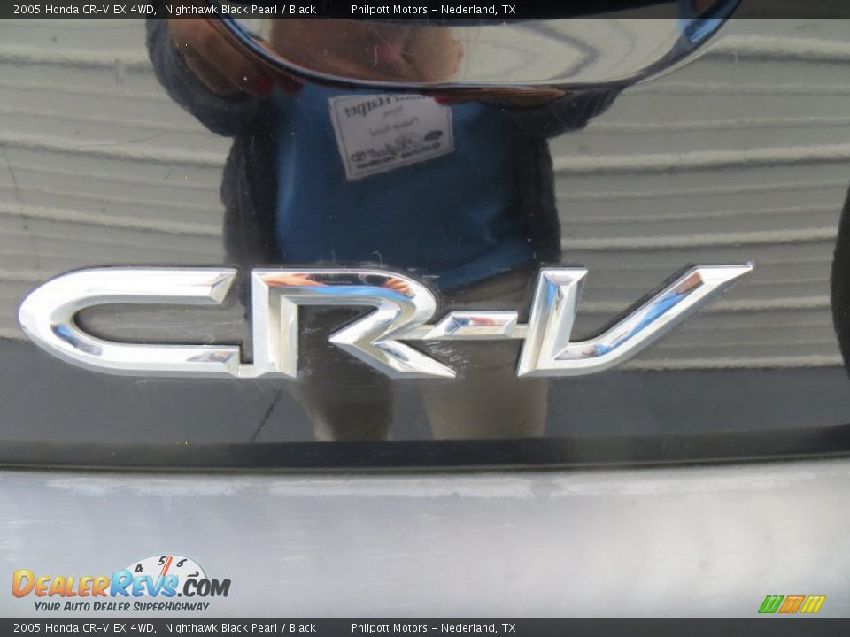 2005 Honda CR-V EX 4WD Nighthawk Black Pearl / Black Photo #20