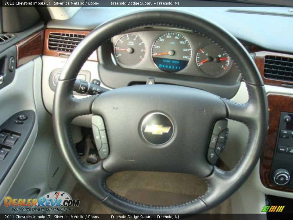 2011 Chevrolet Impala LT Silver Ice Metallic / Ebony Photo #16