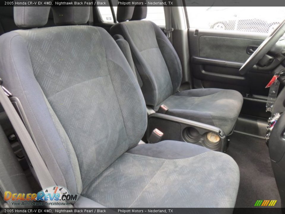 2005 Honda CR-V EX 4WD Nighthawk Black Pearl / Black Photo #25