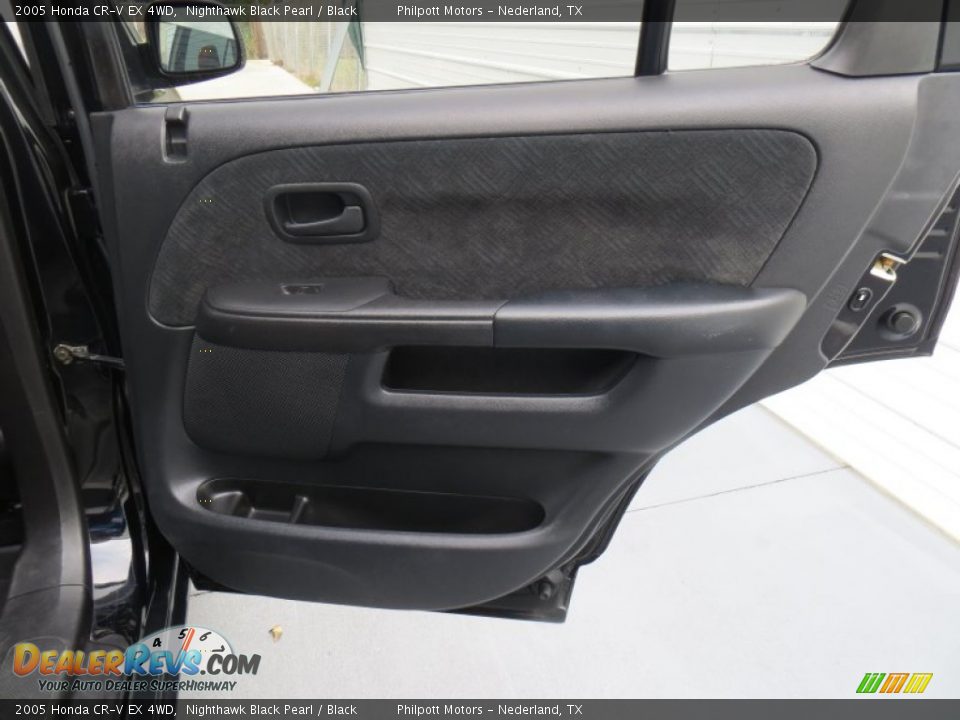 2005 Honda CR-V EX 4WD Nighthawk Black Pearl / Black Photo #26
