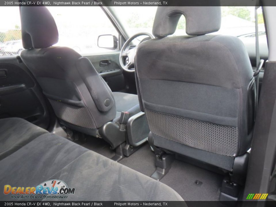 2005 Honda CR-V EX 4WD Nighthawk Black Pearl / Black Photo #27