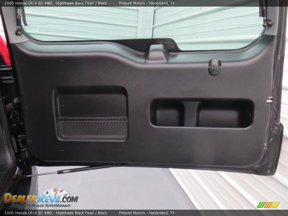 2005 Honda CR-V EX 4WD Nighthawk Black Pearl / Black Photo #29