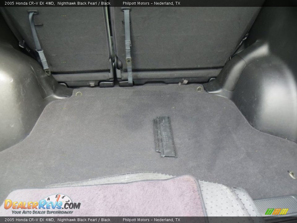 2005 Honda CR-V EX 4WD Nighthawk Black Pearl / Black Photo #31