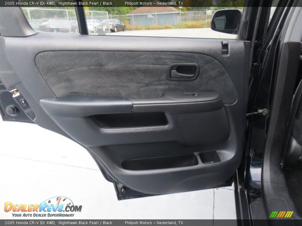 2005 Honda CR-V EX 4WD Nighthawk Black Pearl / Black Photo #32