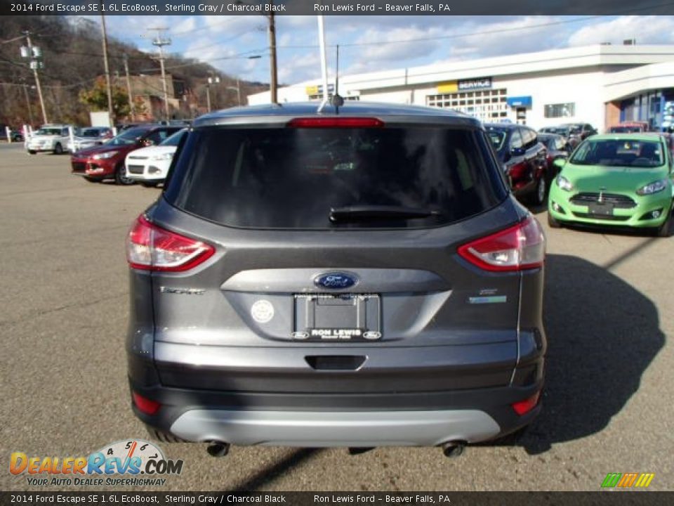 2014 Ford Escape SE 1.6L EcoBoost Sterling Gray / Charcoal Black Photo #7