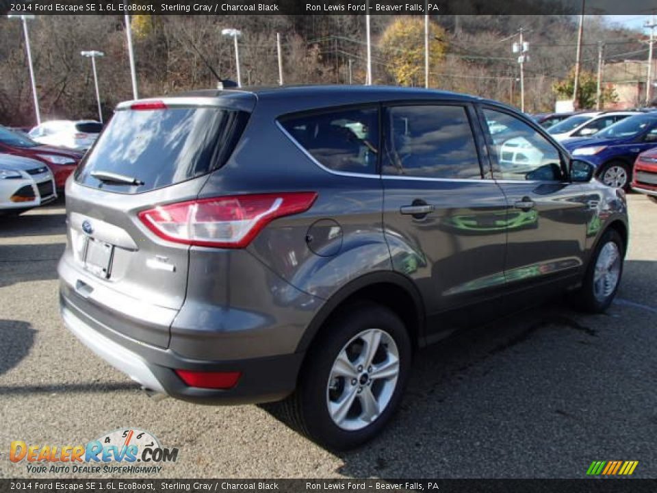 2014 Ford Escape SE 1.6L EcoBoost Sterling Gray / Charcoal Black Photo #8