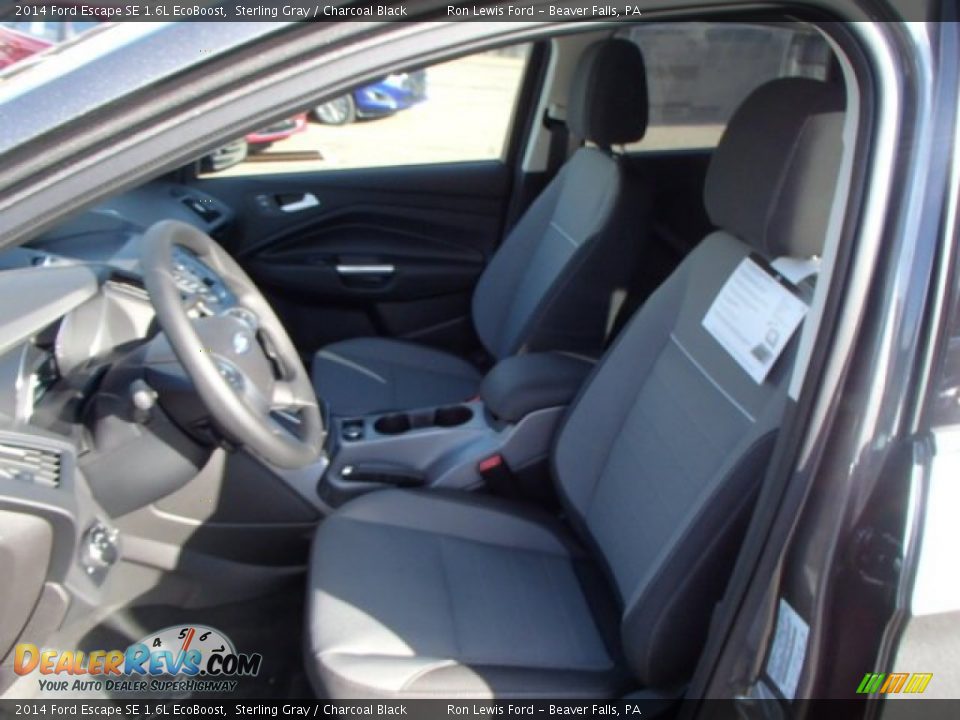 2014 Ford Escape SE 1.6L EcoBoost Sterling Gray / Charcoal Black Photo #10