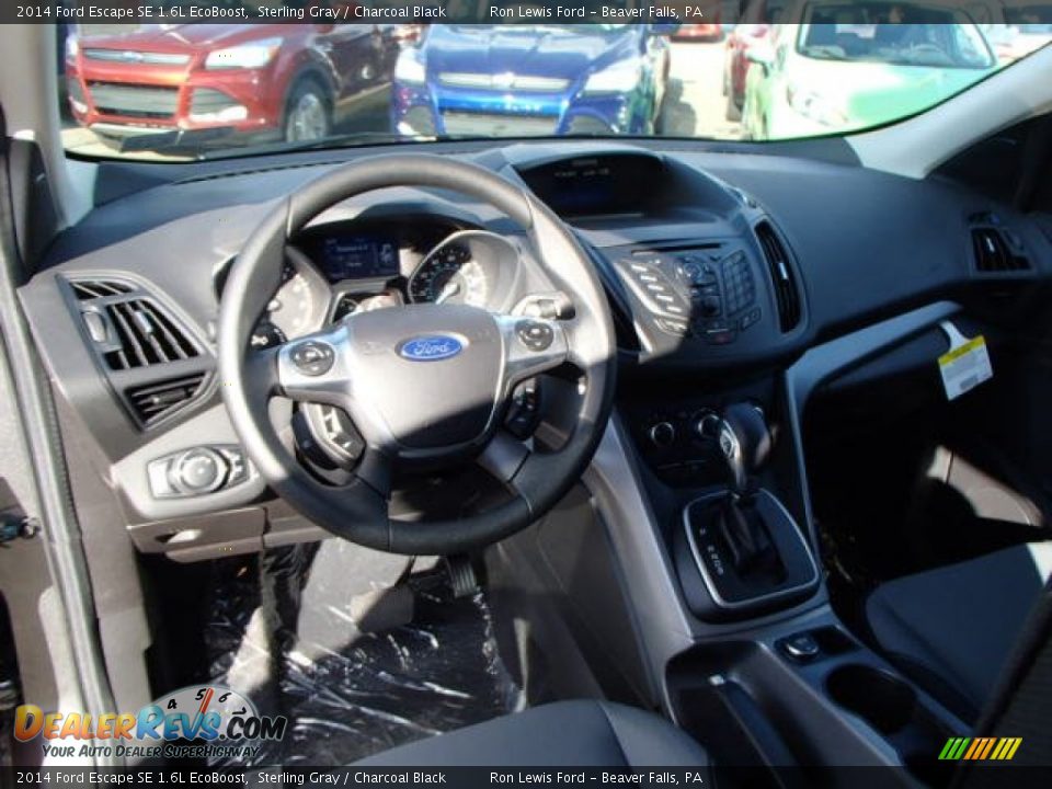 2014 Ford Escape SE 1.6L EcoBoost Sterling Gray / Charcoal Black Photo #12