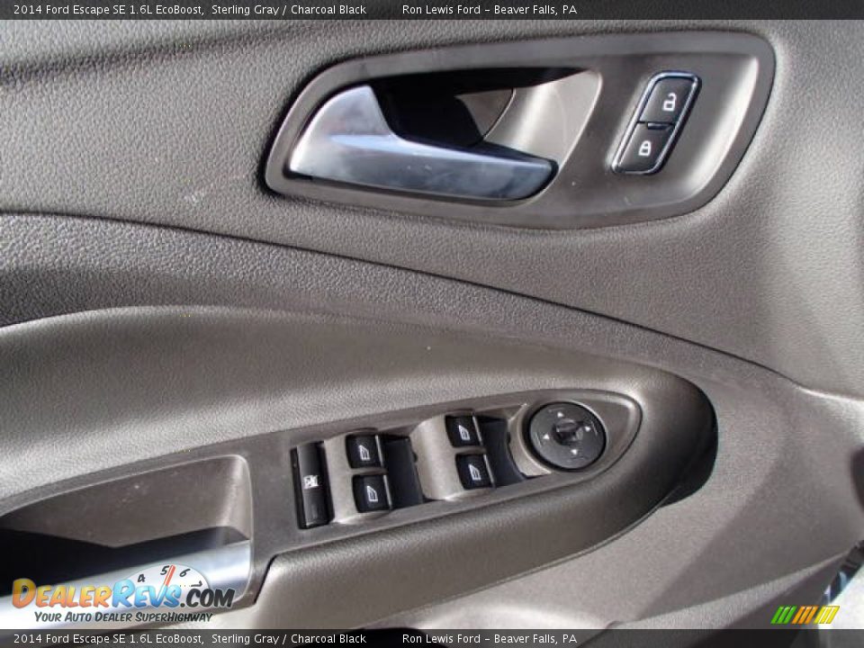 2014 Ford Escape SE 1.6L EcoBoost Sterling Gray / Charcoal Black Photo #13