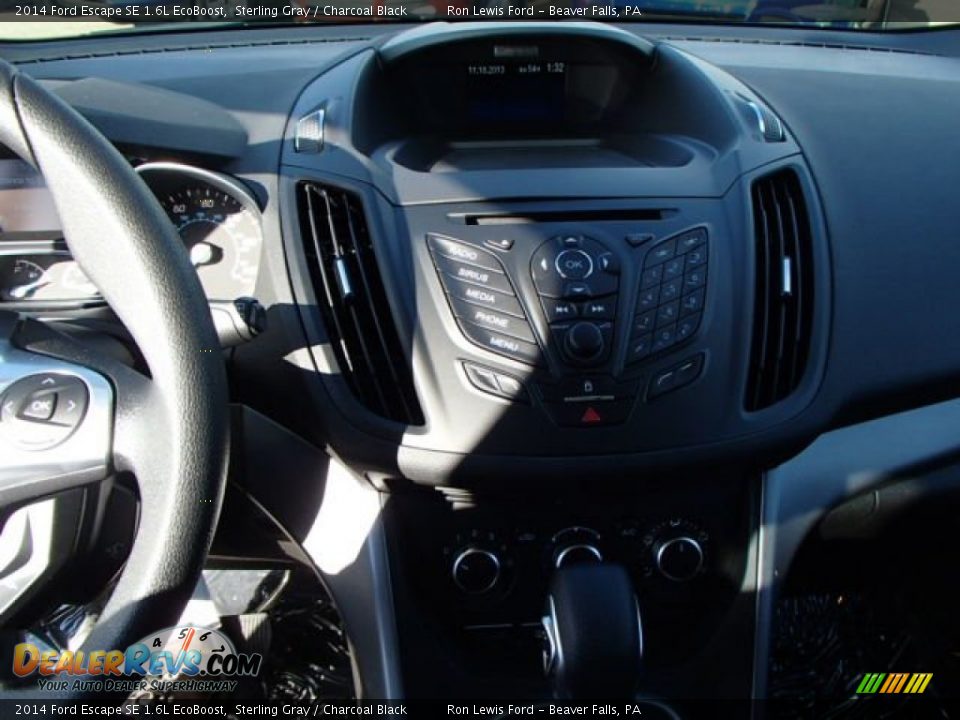 2014 Ford Escape SE 1.6L EcoBoost Sterling Gray / Charcoal Black Photo #15