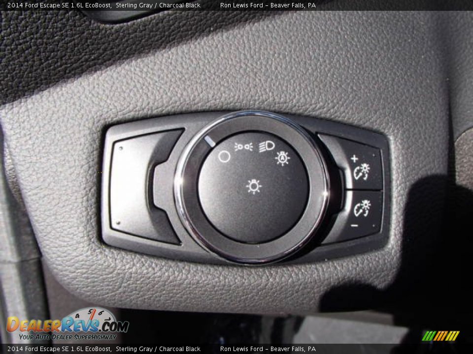 2014 Ford Escape SE 1.6L EcoBoost Sterling Gray / Charcoal Black Photo #19