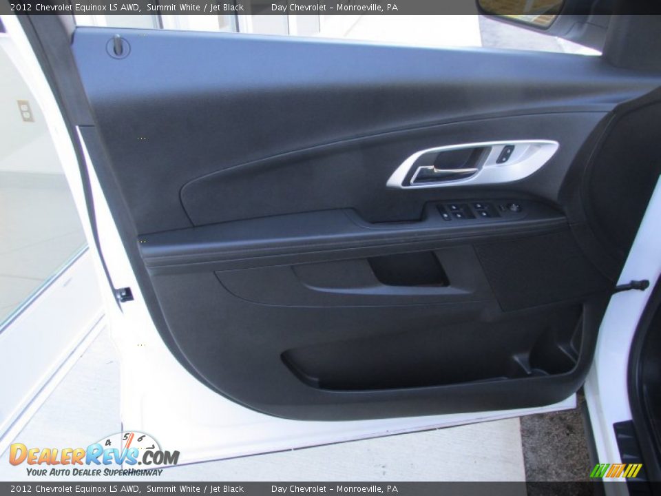 2012 Chevrolet Equinox LS AWD Summit White / Jet Black Photo #11