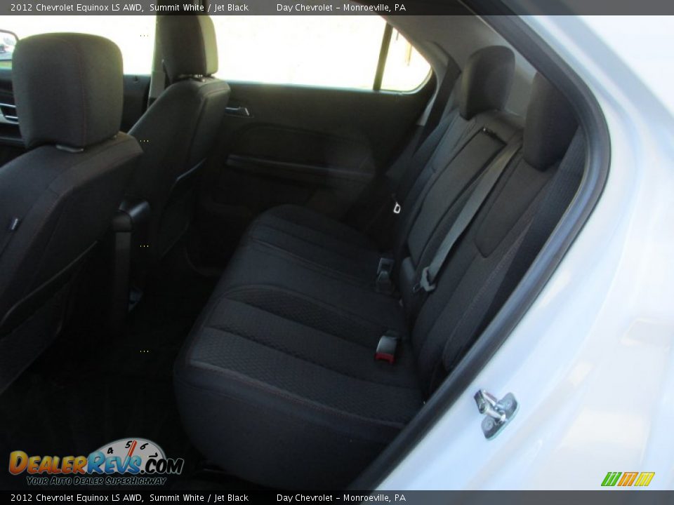 2012 Chevrolet Equinox LS AWD Summit White / Jet Black Photo #13