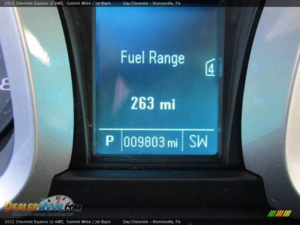 2012 Chevrolet Equinox LS AWD Summit White / Jet Black Photo #20