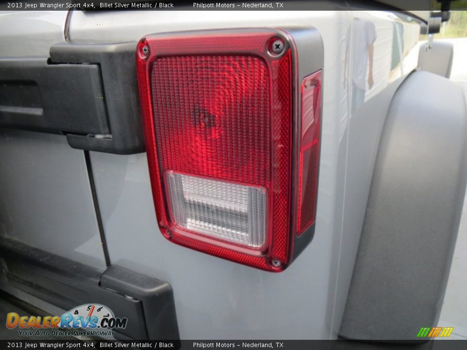 2013 Jeep Wrangler Sport 4x4 Billet Silver Metallic / Black Photo #17