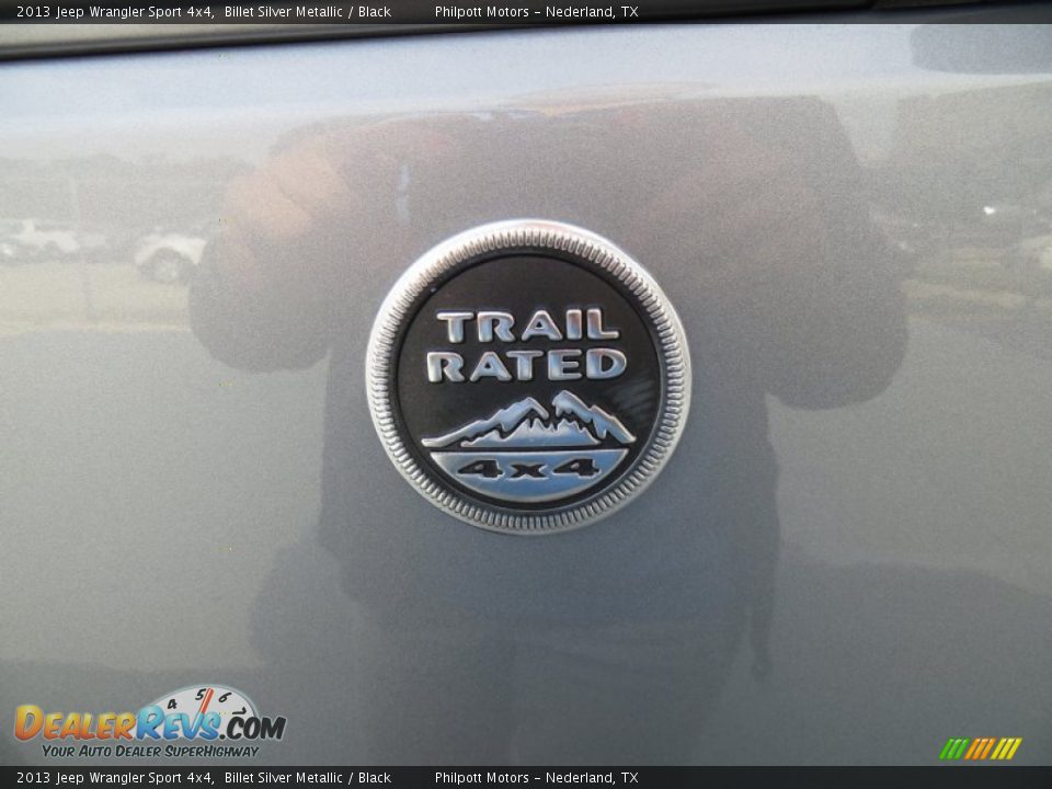 2013 Jeep Wrangler Sport 4x4 Billet Silver Metallic / Black Photo #20