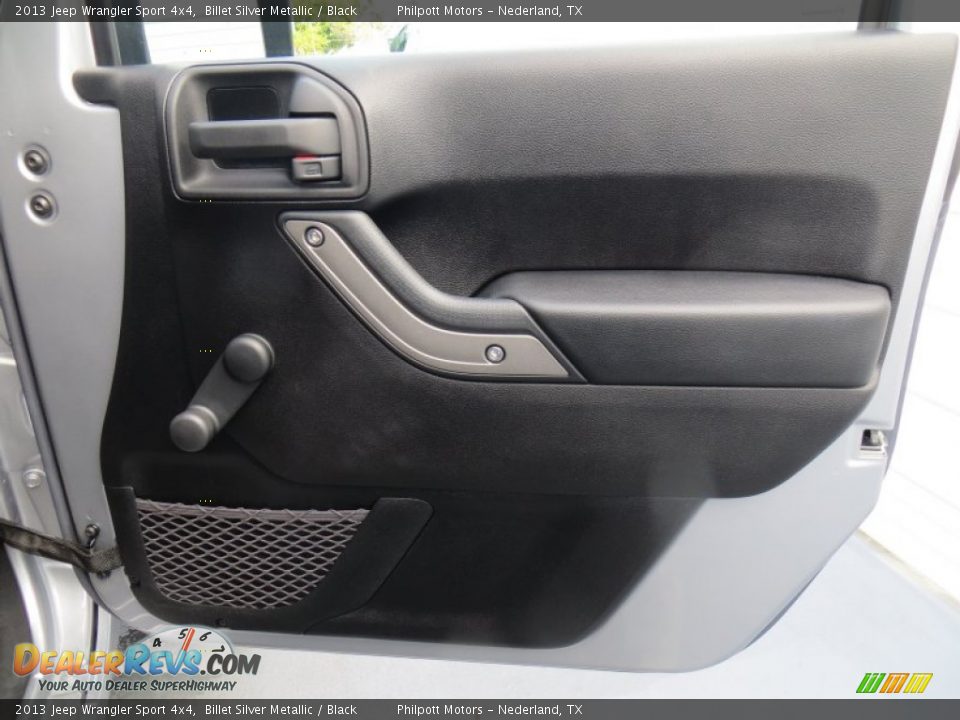 2013 Jeep Wrangler Sport 4x4 Billet Silver Metallic / Black Photo #22