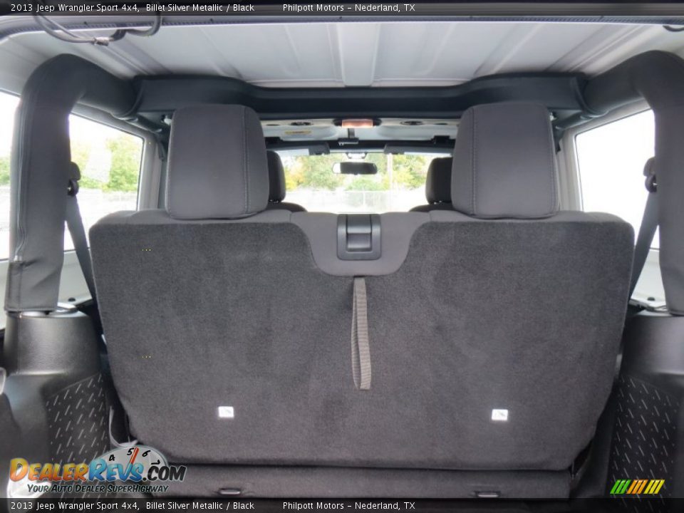 2013 Jeep Wrangler Sport 4x4 Billet Silver Metallic / Black Photo #26