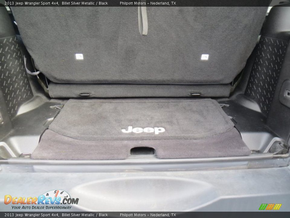 2013 Jeep Wrangler Sport 4x4 Billet Silver Metallic / Black Photo #27