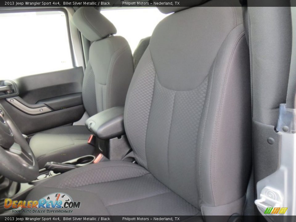 2013 Jeep Wrangler Sport 4x4 Billet Silver Metallic / Black Photo #31
