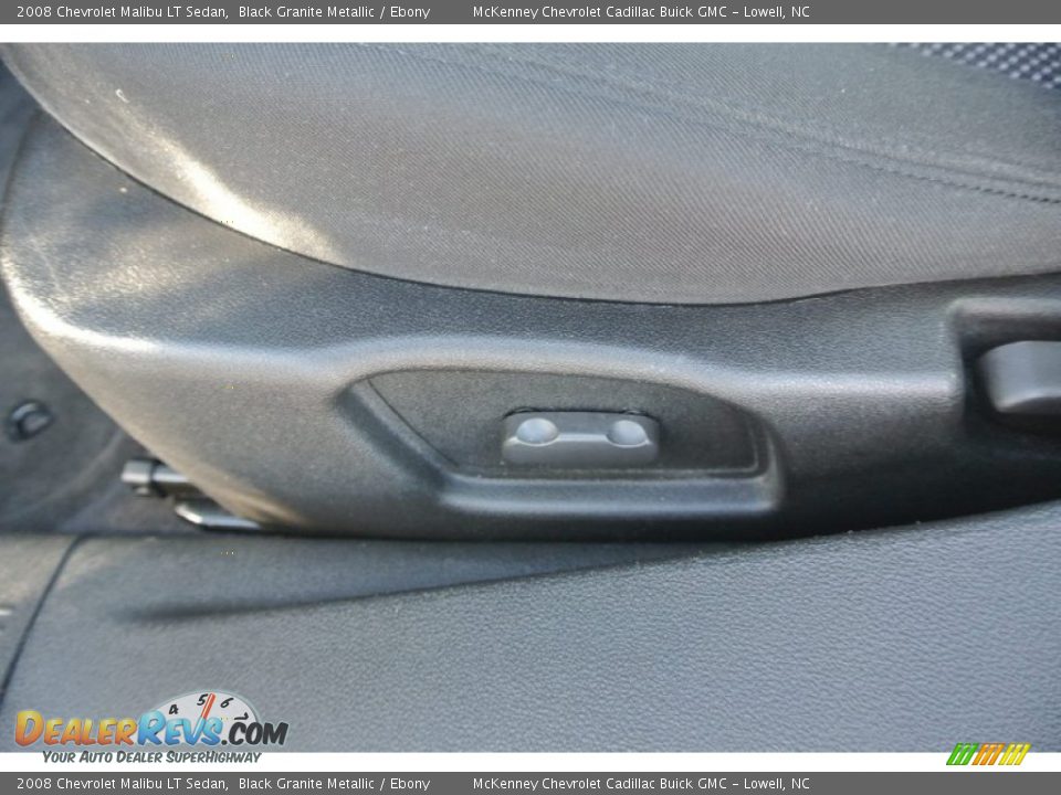 2008 Chevrolet Malibu LT Sedan Black Granite Metallic / Ebony Photo #11