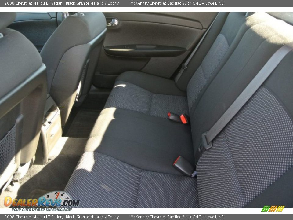 2008 Chevrolet Malibu LT Sedan Black Granite Metallic / Ebony Photo #19