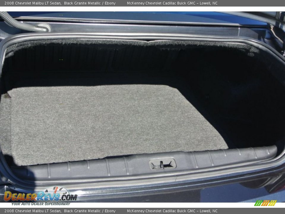 2008 Chevrolet Malibu LT Sedan Black Granite Metallic / Ebony Photo #20
