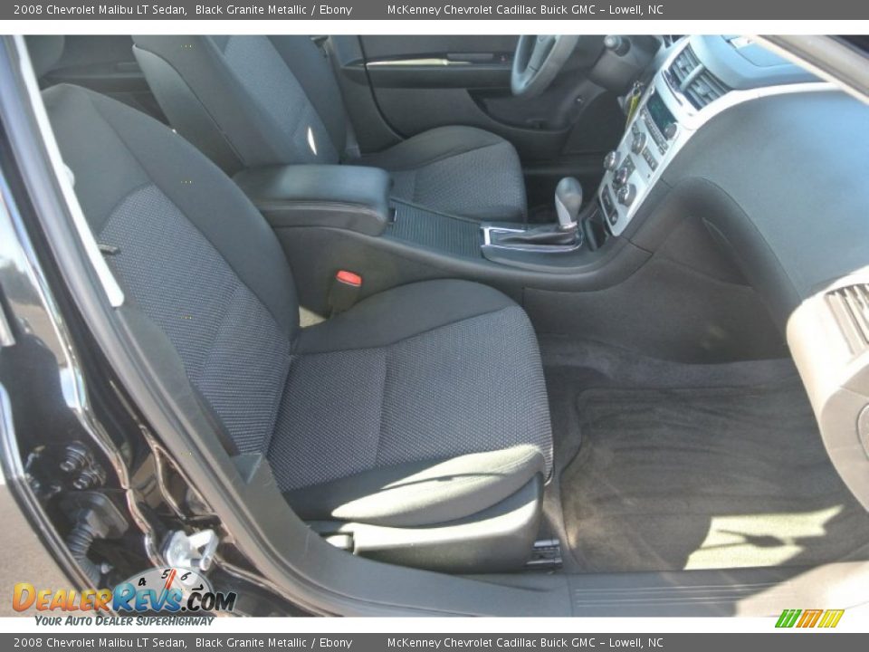2008 Chevrolet Malibu LT Sedan Black Granite Metallic / Ebony Photo #21
