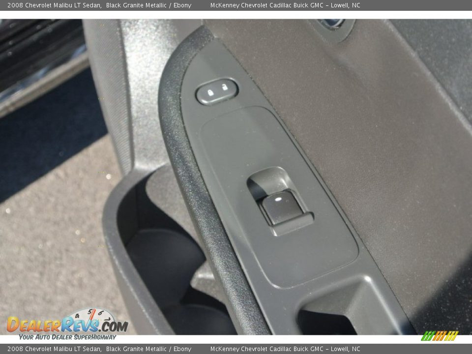 2008 Chevrolet Malibu LT Sedan Black Granite Metallic / Ebony Photo #23