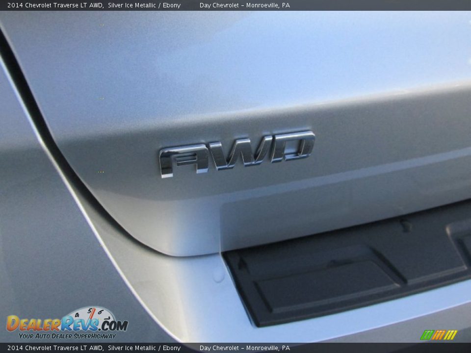2014 Chevrolet Traverse LT AWD Silver Ice Metallic / Ebony Photo #5