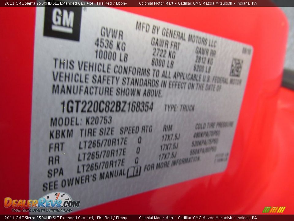 2011 GMC Sierra 2500HD SLE Extended Cab 4x4 Fire Red / Ebony Photo #20