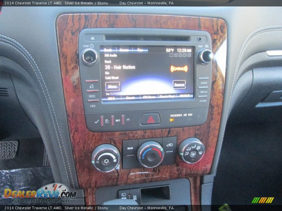 2014 Chevrolet Traverse LT AWD Silver Ice Metallic / Ebony Photo #13