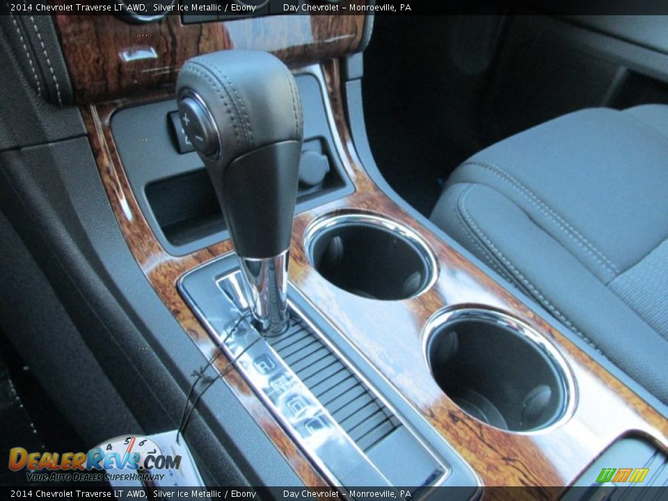 2014 Chevrolet Traverse LT AWD Silver Ice Metallic / Ebony Photo #14