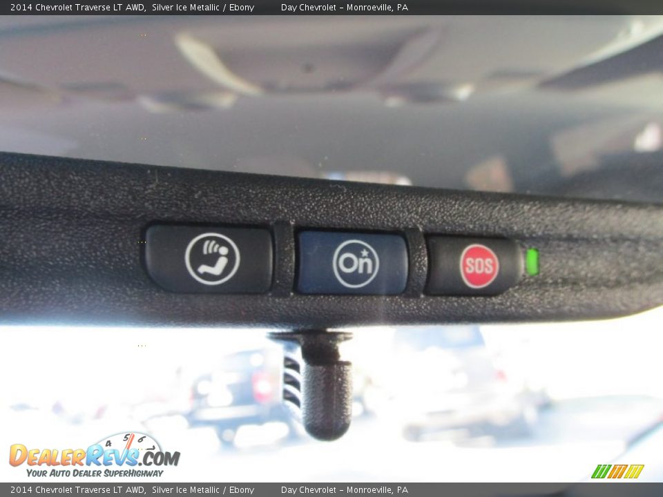 2014 Chevrolet Traverse LT AWD Silver Ice Metallic / Ebony Photo #15
