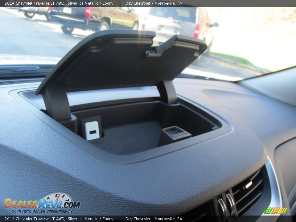 2014 Chevrolet Traverse LT AWD Silver Ice Metallic / Ebony Photo #17