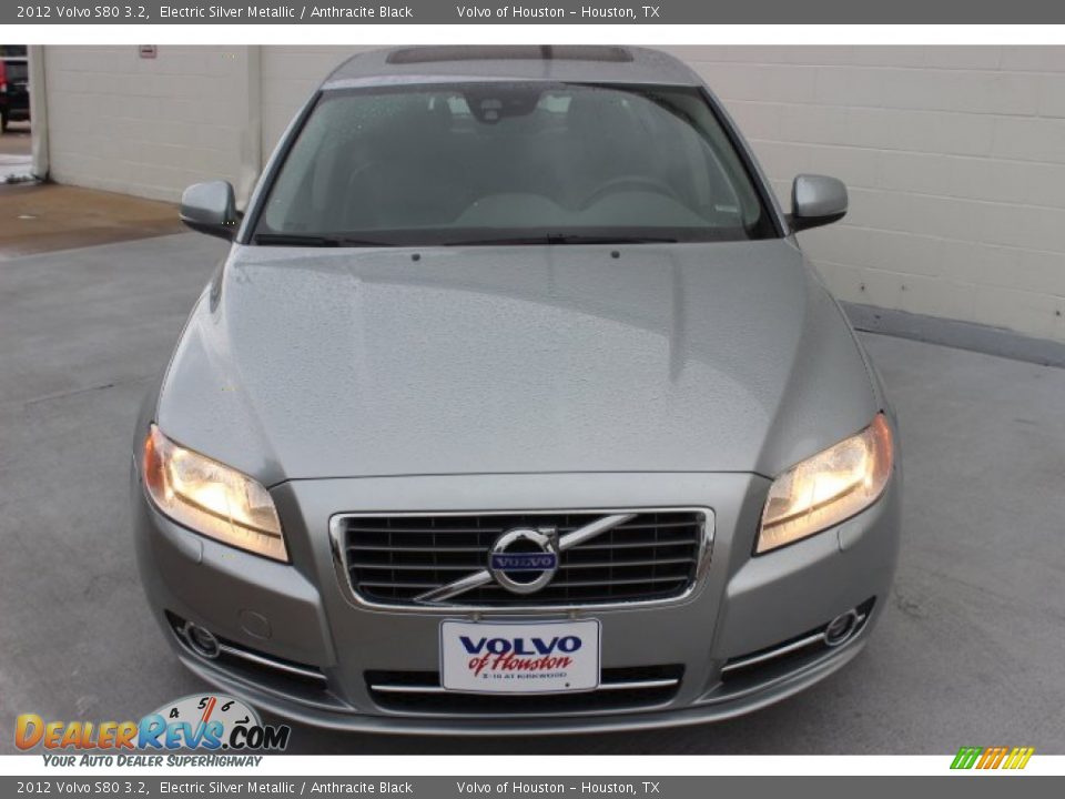 2012 Volvo S80 3.2 Electric Silver Metallic / Anthracite Black Photo #2
