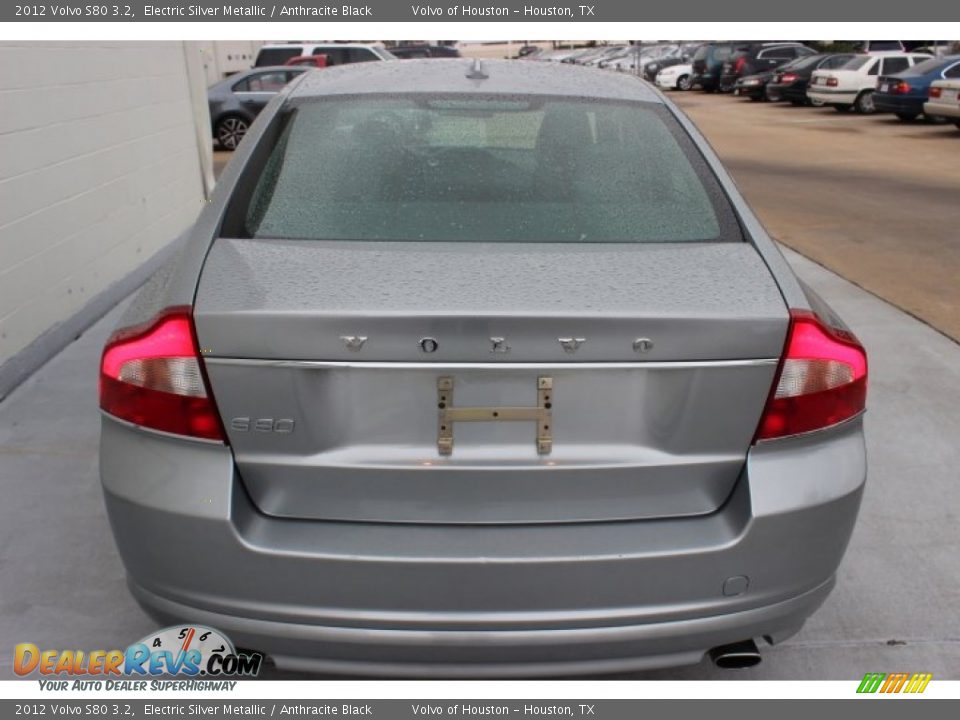 2012 Volvo S80 3.2 Electric Silver Metallic / Anthracite Black Photo #3