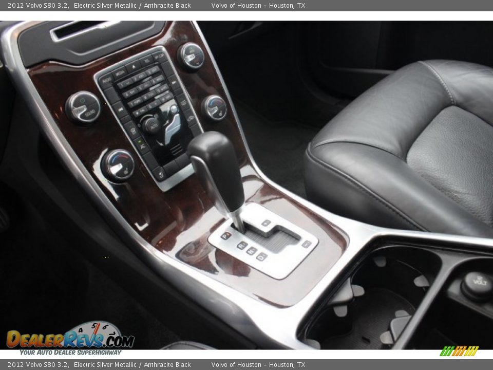 2012 Volvo S80 3.2 Electric Silver Metallic / Anthracite Black Photo #12