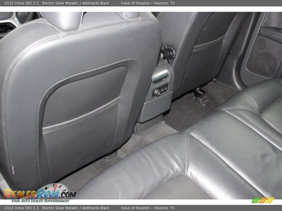 2012 Volvo S80 3.2 Electric Silver Metallic / Anthracite Black Photo #19