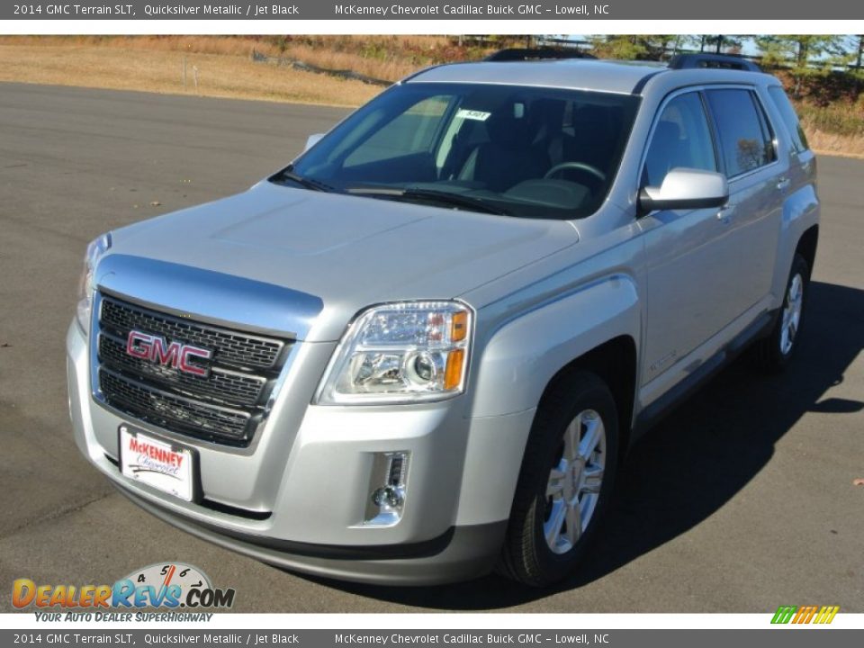 2014 GMC Terrain SLT Quicksilver Metallic / Jet Black Photo #2